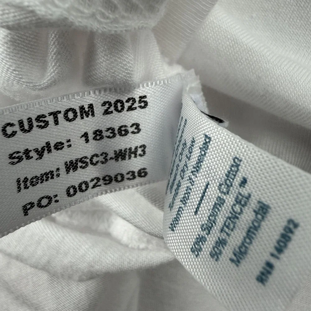 Marine Layer Shirt Womens S White Crew Neck Supima Modal Jersey Tee Made USA